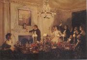 Richard Jack The Toast oil painting